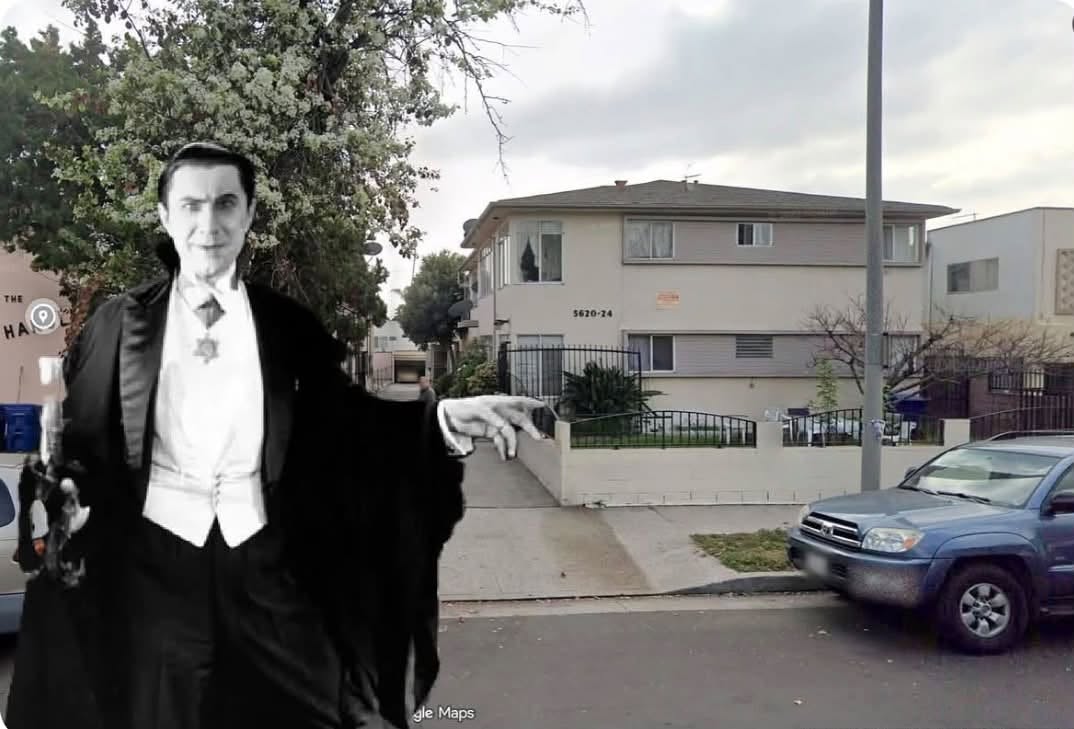 Hollywood’s Most Famous Vampire Took His Final Breath at 5620 Harold Way